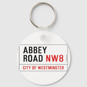 Porte-clés Abbey Road Street Sign
