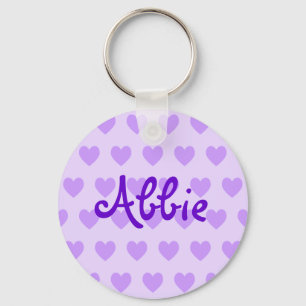 Porte-clés Abbie en violet
