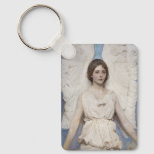 Porte-clés Abbott Thayer Ange Vintage Victorien Beaux-Arts
