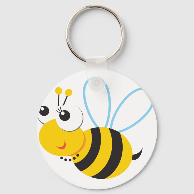 Porte-clés ABC Animaux Betty Bee (Recto)