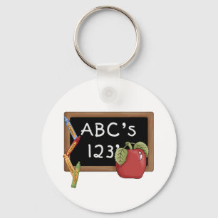 Porte-clés Abcs 123s Tshirts et cadeaux