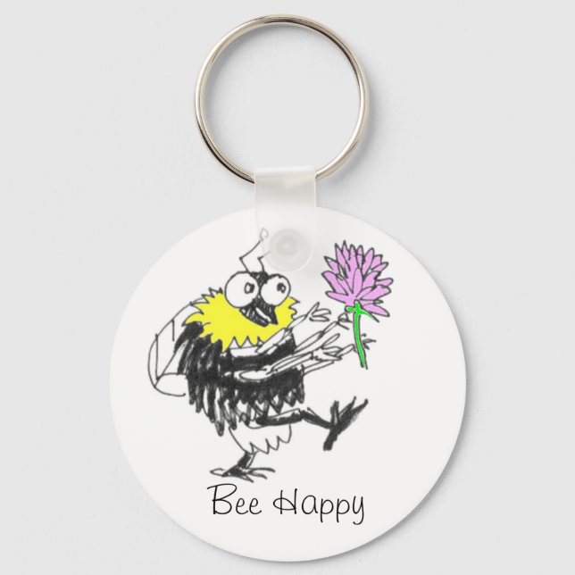 Porte-clés Abee Happy porte - clé (Recto)
