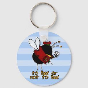 Porte-clés abeille de hameau