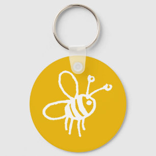 Porte-clés Abeille de miel