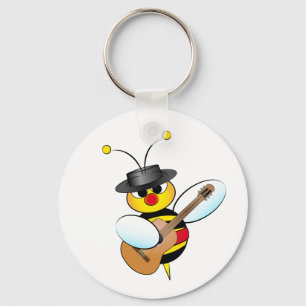 Porte-clés Abeille espagnole de flamenco