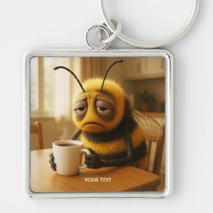 Porte-clés Abeille Fantastique Mignonne Très Fatiguée