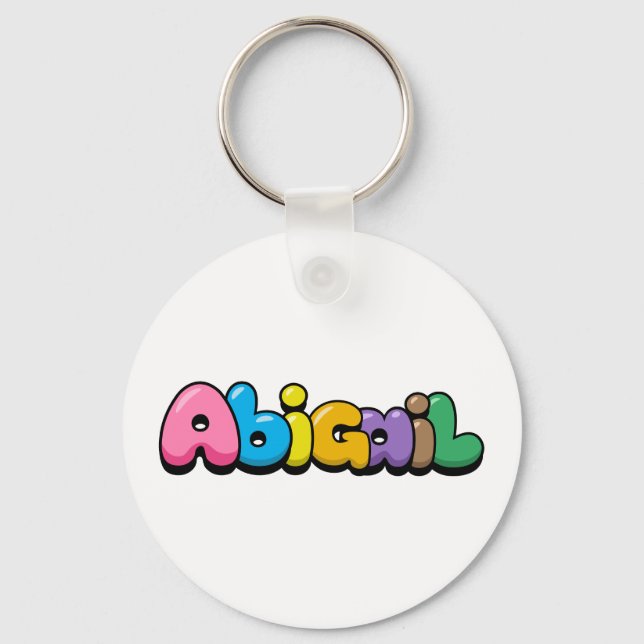 Porte-clés Abigail (Recto)