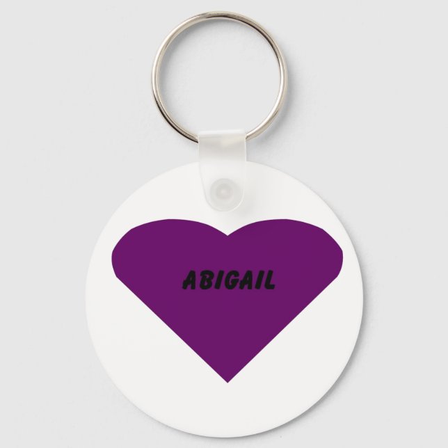 Porte-clés Abigail (Recto)