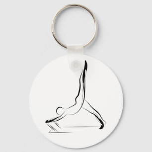 Porte-clés Abrégé sur Pilates pose de Pilates de réformate