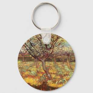 Porte-clés Abricotiers en fleurs de Vincent van Gogh
