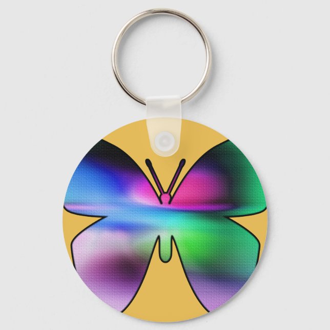 Porte-clés Abstract Butterfly (Recto)