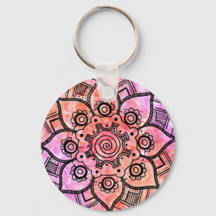 Porte-clés Abstract Mandala Keychain