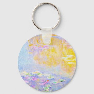Porte-clés abstrait, nénuphars de Monet 7