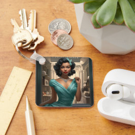 Porte-clés Accessoire de beauté doté