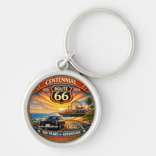 Porte-clés Accessoire de coucher de soleil de voiture classiq