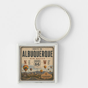 Porte-clés Accessoire vintage de la route du Nouveau-Mexique