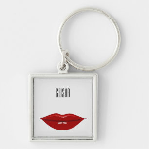 Porte-clés accessoires de mode geisha