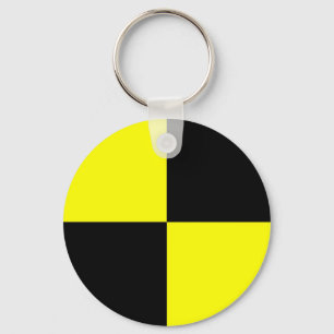 Porte-clés accident de voiture de signe de symbole de