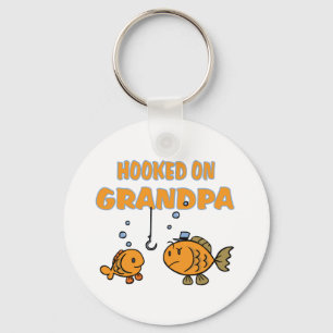 Porte-clés Accompagné sur grand-père (poisson)
