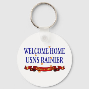 Porte-clés Accueil Bienvenue USNS Rainier