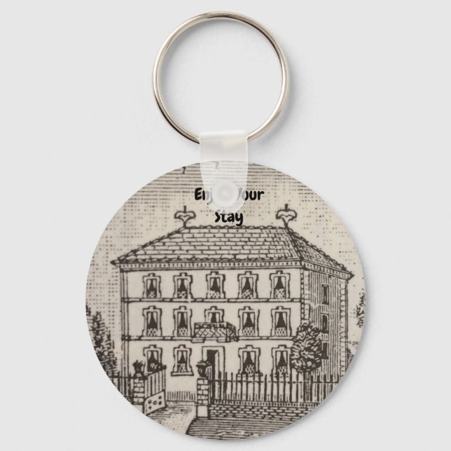 Porte-clés Accueil Vacances Accueil Invité Bienvenue Maison d (Recto)