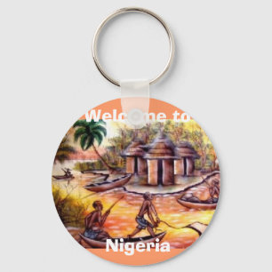 Porte-clés accueil vers le Nigéria