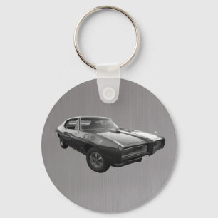 Porte-clés Acier balayé de GTO en 1968