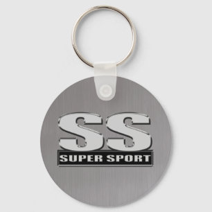 Porte-clés acier balayé par solides solubles superbe de spor