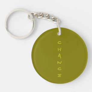 Porte-clés acrylique Chance