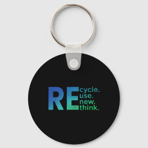 Porte-clés Activisme De l'environnement de l'enfant - Recycle