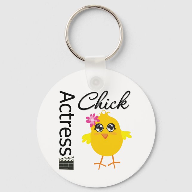 Porte-clés Actrice Chick (Recto)