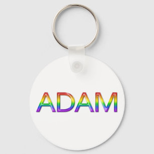 Porte-clés Adam - arc-en-ciel - porte - clé - 002
