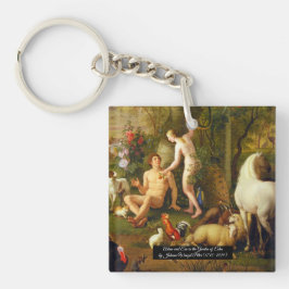 Porte-clés Adam et Eve