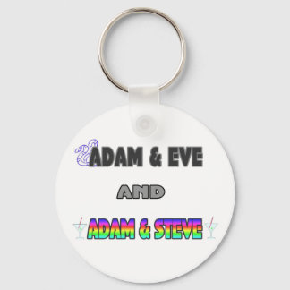 Porte-clés Adam & Eve & Adam & Steve