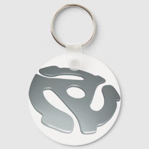 Porte-clés Adaptateur de l'argent 3D 45 t/mn