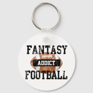 Porte-clés Addict au football d'Imaginaire