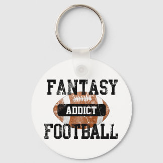 Porte-clés Addict au football d'Imaginaire
