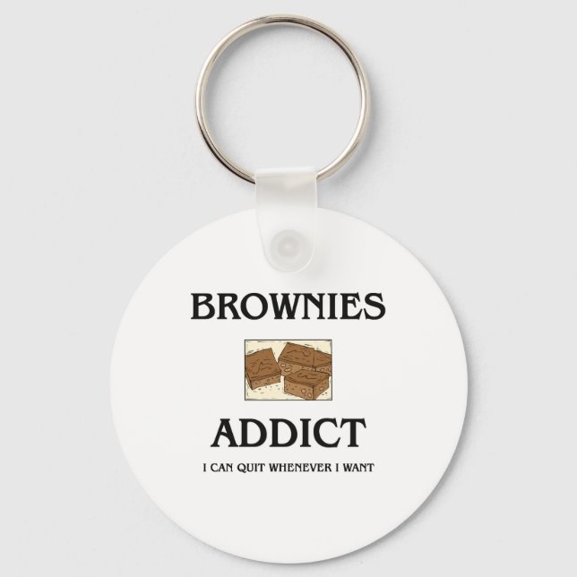 Porte-clés Addict Brownies (Recto)