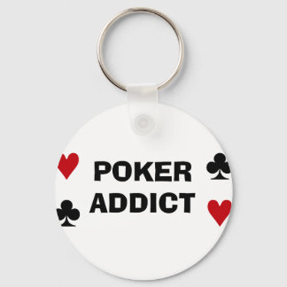 Porte-clés Addict de poker
