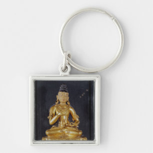 Porte-clés Adibuddha Vajrasattva posé dans la méditation