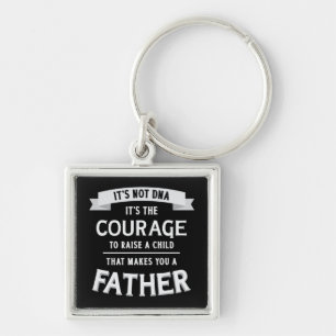 Porte-clés ADN de détresse, raising a child makes you a Fathe