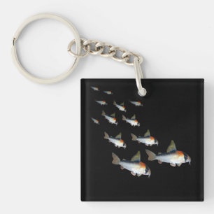 Porte-clés Adolfoi Corydoras Catfish Aquarium Fish Tank Art