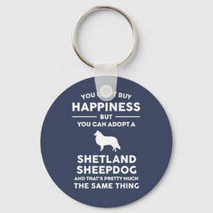 Porte-clés Adopt a Shetland Sheepdog Happiness