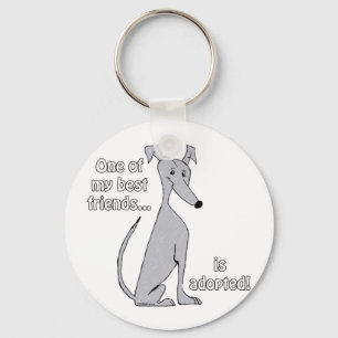 Porte-clés Adopted~Blue