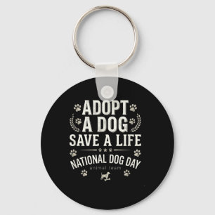 Porte-clés Adoption Antique Ne Pas Acheter Sauver Chien Amate