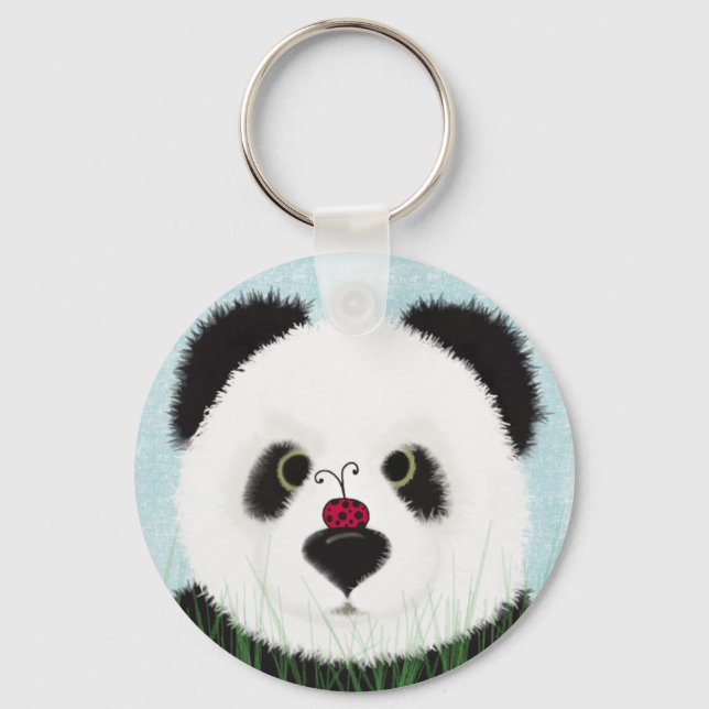 Porte-clés Adorable Ours De Panda (Recto)