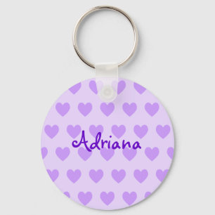 Porte-clés Adriana en violet