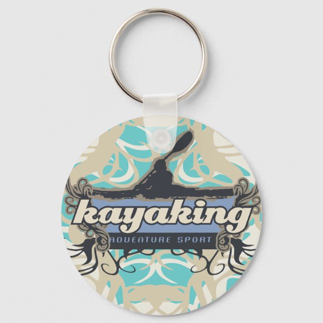 Porte-clés Adventure Sport Kayaking Tshirts et cadeaux (Recto)