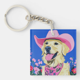 Porte-clés Aesthétique branchée mignonne Chien Preppy