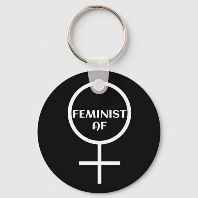 PORTE-CLÉS AF FÉMINISTE (Recto)